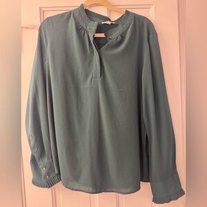Calvin Klein Deep Green Blouse